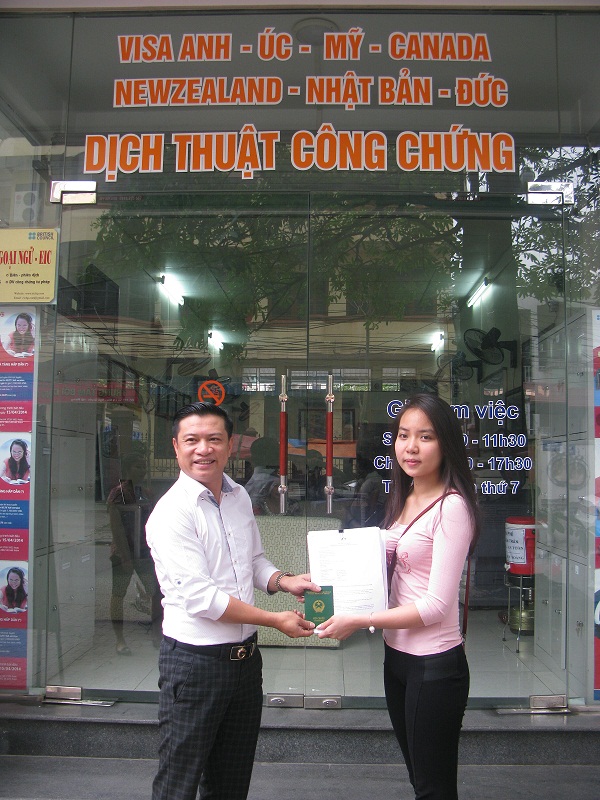 Du học Huy Hoàng - Visa Úc Tô Linh Trang 
